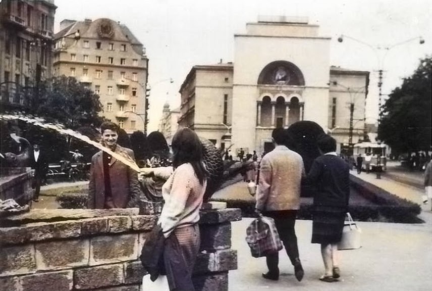 Piata Operei – Victoriei, foto 1965.