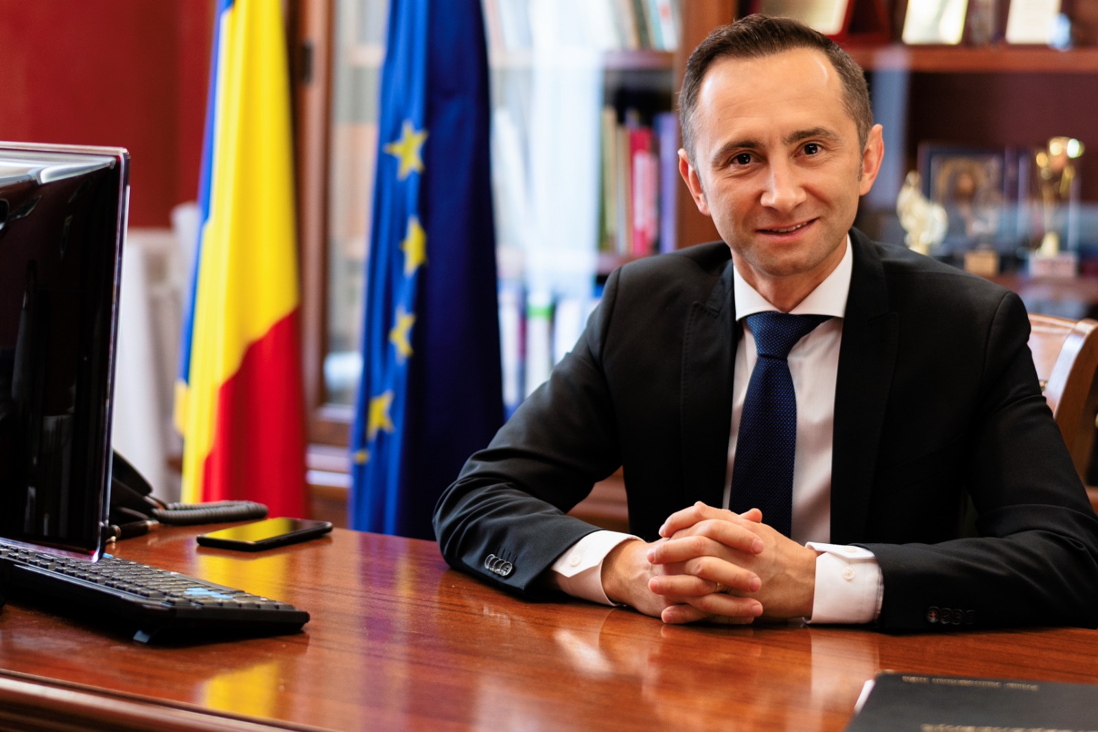 Alin Nica e noul președinte al Consiliului Județean Timiș, conform rezultatelor parțiale
