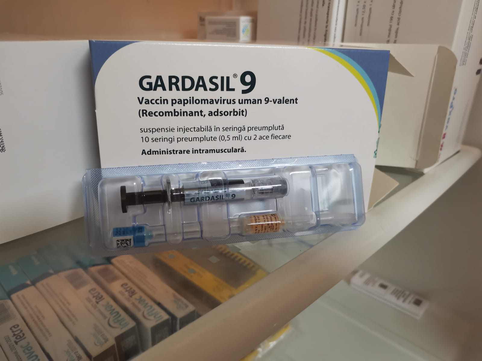 DSP Timiș a recepționat o tranșă de vaccin anti-HPV „Gardasil 9”