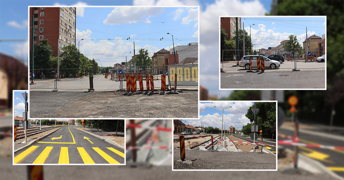FOTO: Cum arată Bulevardul Cetății astăzi, 26 iunie 2022. Modificări circulație rutieră în zona respectivă