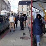 Polițiștii locali din Timișoara, razie privind respectarea regulilor în transportul public în comun politie_razie