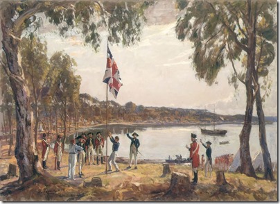 Arthur-Phillip-British-settlement-colony-founding-flag-January-26-1788