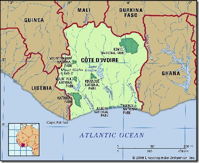 Cote-dIvoire-map-features-locator