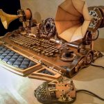 Steampunk Tendencies - steampunk keyboard