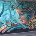 FOTO: Opere de artă spectaculoase pe pasajul CFR de lângă Fructus, realizate de artistul Flaviu Rouă 1-pictura_pasaj_CFR