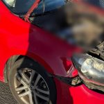 Accident grav pe bulevardul Michelangelo din Timișoara. O ambulanță în misiune lovită de o mașină. Trei persoane, printre care un bebeluș, au ajuns la spital accident_Michelangelo_tm1