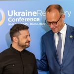 German Chancellor Merz and Ukrainian President Zelensky
