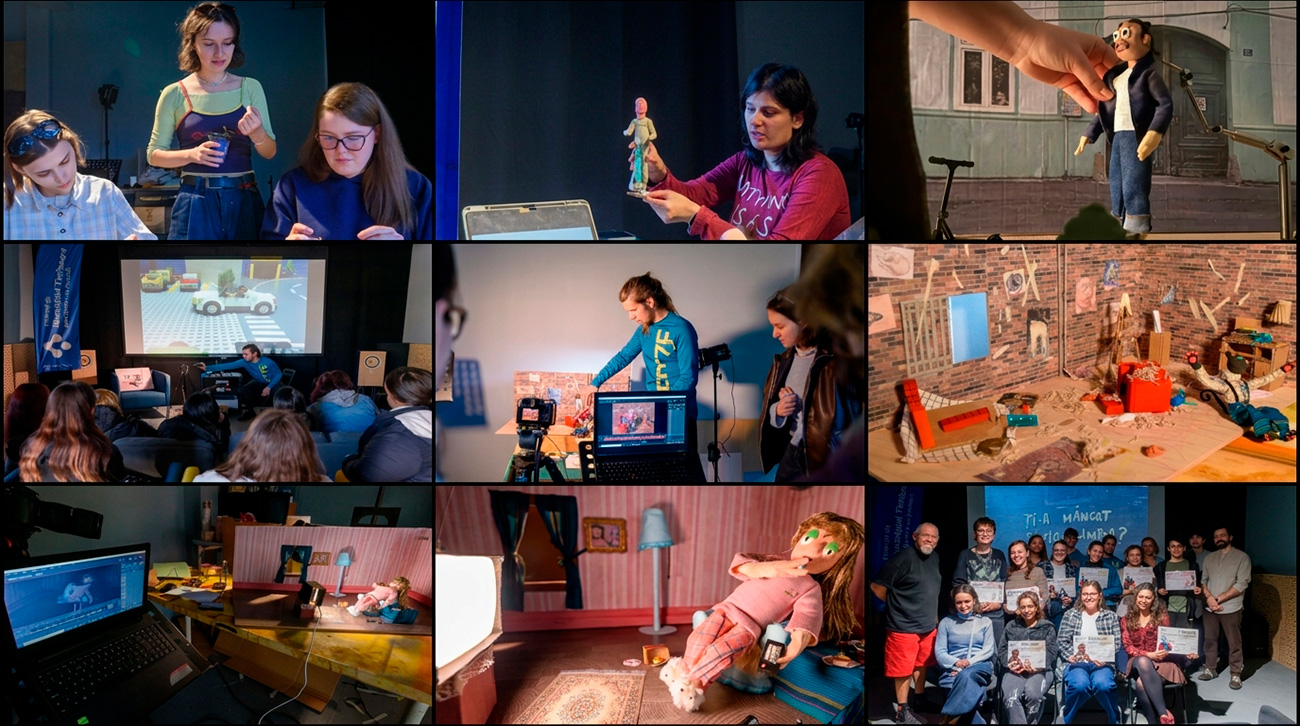Atelierul de animație stop-motion AnimaDOK 4 din Timișoara
