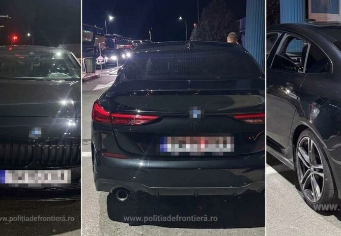 Mașină căutată în Slovacia depistată la PTF Moravița