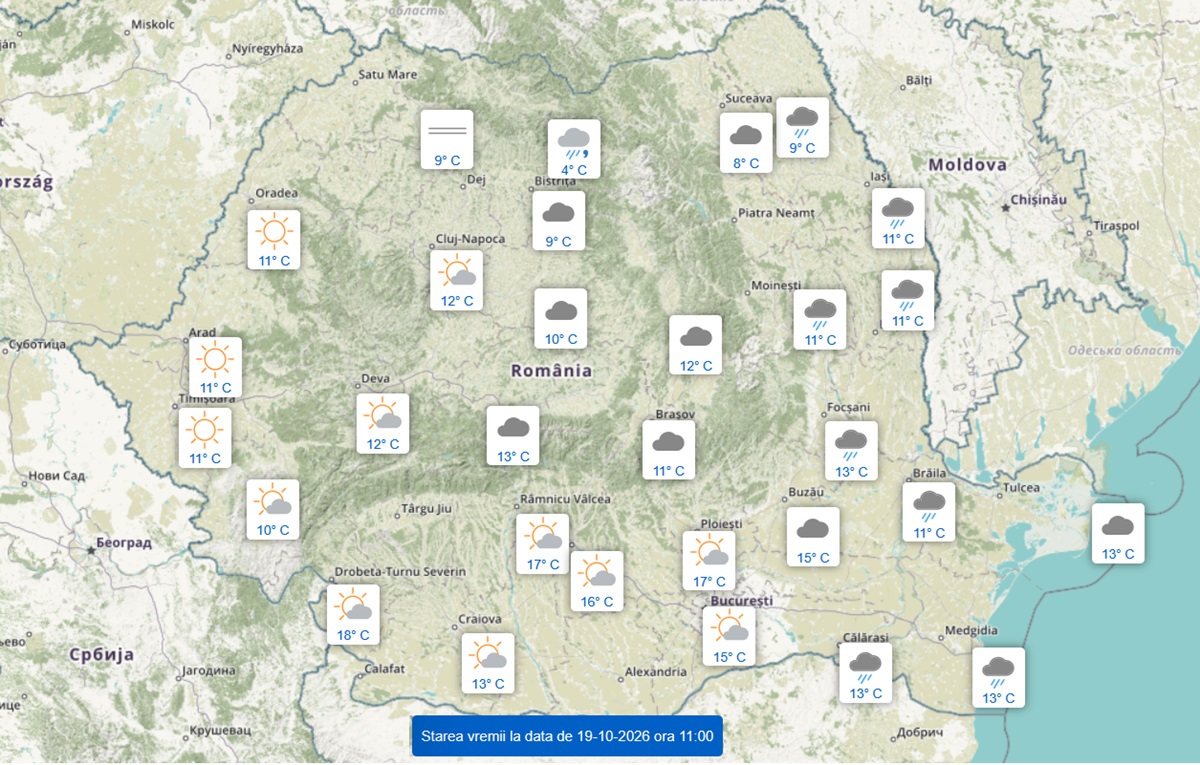 METEO TIMIȘ & ȚARĂ: CĂLDURĂ NEOBIȘNUITĂ VS. ZĂPADĂ